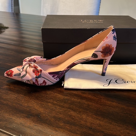 J Crew Colette D’orsay pump Dutch flowers - Picture 3 of 7